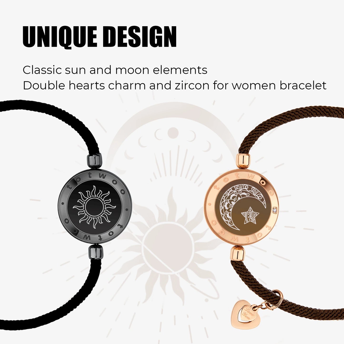 Smart bracelet Sun&Moon